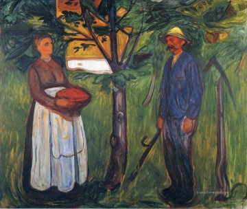 allegorie fruchtbarkeit Ölbilder verkaufen - ii 1902 Fruchtbarkeit Edvard Munch